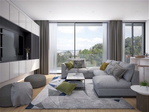 2 bedroom apartment with balcony inserted in new development in Vila Nova de Gaia 3366280186
