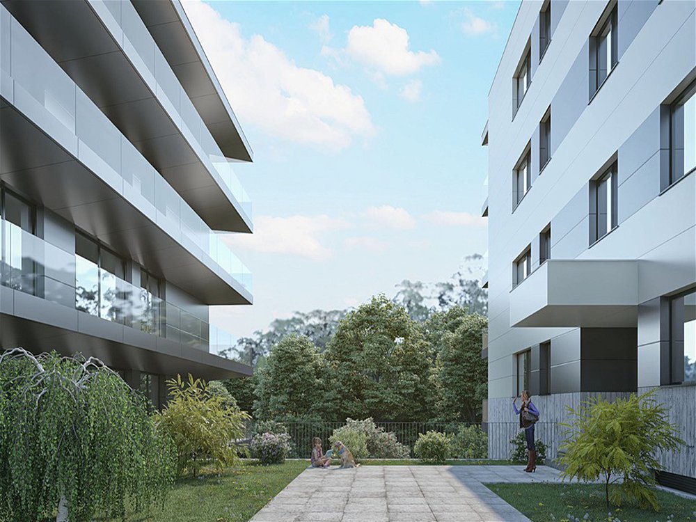 2 bedroom apartment with balcony inserted in new development in Vila Nova de Gaia 3366280186