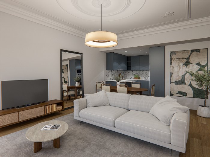 1 bedroom apartment with balcony in new development in Santos, Lisbon 2154338548