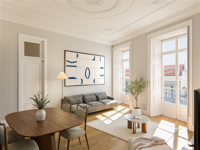 2 bedroom apartment in new development in Santos, Lisbon 3925796119