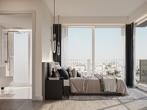 4 bedroom apartment with balcony and terrace, in the latest development to be born on the banks of the Douro River 1901030236