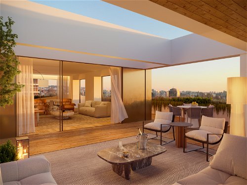 4 bedroom duplex apartment with balconies in the most recent and luxurious development of Avenida da Baosvista 86836643