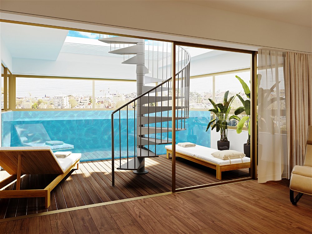 4 bedroom duplex villa with swiming pool, terrace and garden, in Foz do Douro 2725399629