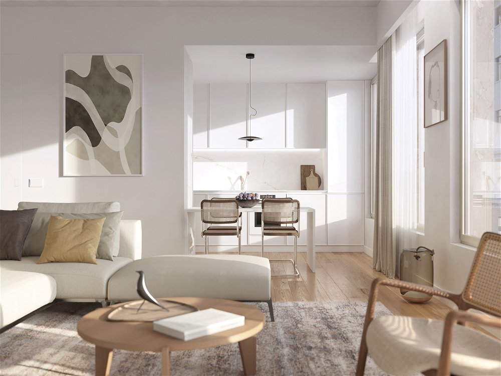 3 bedroom duplex apartment with balcony in new development in Alvalade 388128778