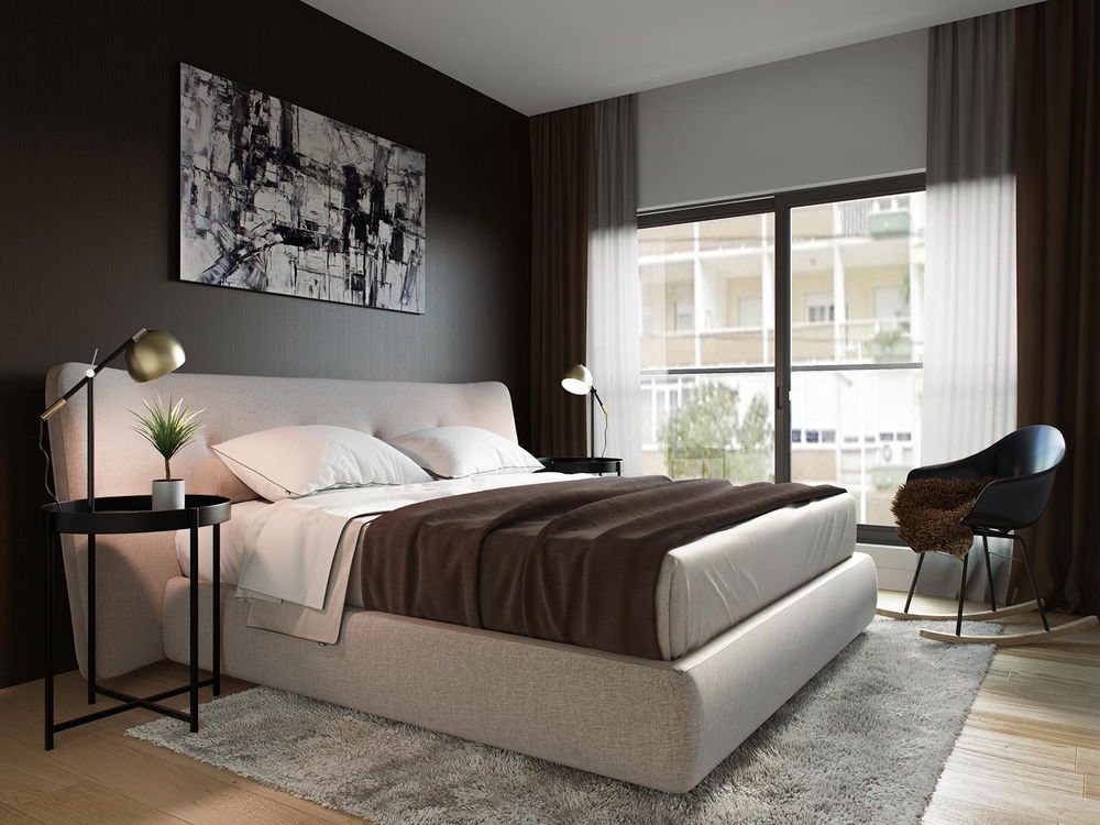 2 bedroom apartment with balcony in new development in Cacilhas 1245860588