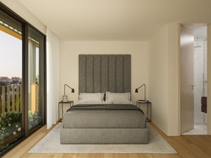 1 bedroom apartment with outdoor area. next to the Douro Marina 566426555