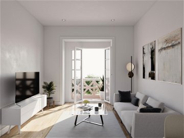 1 bedroom apartment with balcony in a new development in Arroios, Lisbon 2151425539