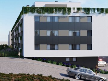 2 bedroom flat with outdoor area in new construction in Gondomar 3153523255