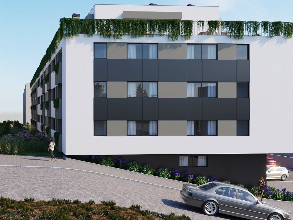 2 bedroom flat with outdoor area in new construction in Gondomar 2733491062