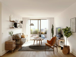 4 bedroom apartment with balcony inserted in new premium development in Antas 4073016995