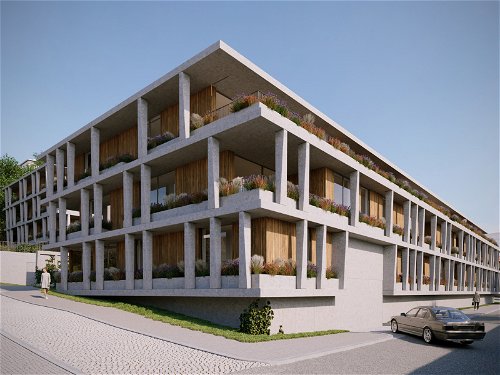 2 bedroom apartment with balcony inserted in new premium development in Antas 697338132