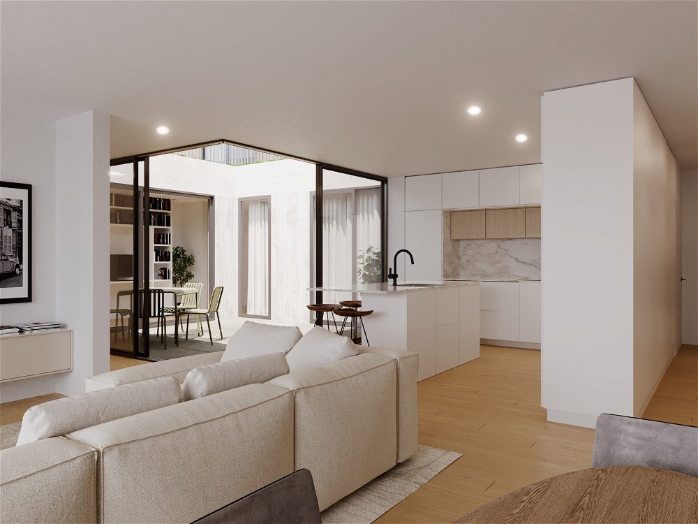 2 bedroom flat with garden, in Carvalhido 1600094463
