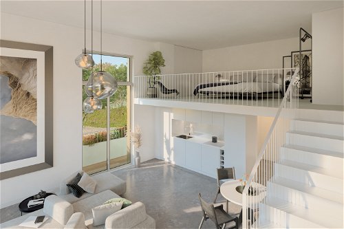 Loft with mezzanine and balcony in Miraflores 1411355497