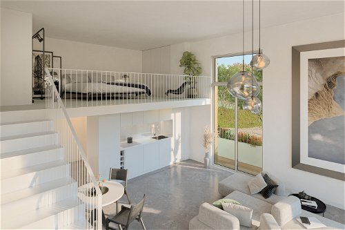 Loft with mezzanine and balcony in Miraflores 1030641319