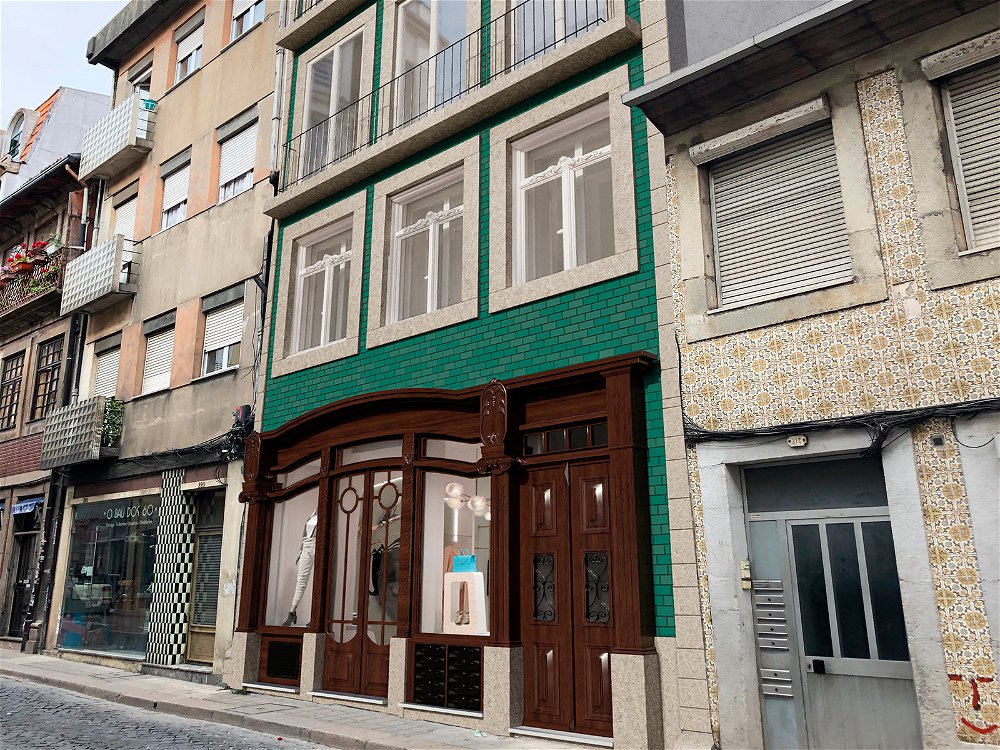 Studio+1 with balcony in a development located in the heart of the city of Porto. 2110833646