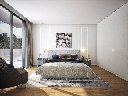 1 bedroom apartment with balcony inserted in new development in Vila Nova de Gaia 2180380253