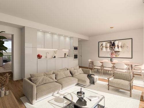2 bedroom flat with parking in a new development in Carnaxide 2745234660