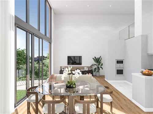 2 bedroom duplex flat with garden in a new development in Carnaxide 3004008846
