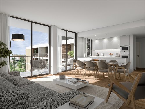 3 bedroom flat with balcony in new development in Carnaxide 2197644276