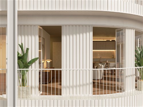 1 bedroom flat with balcony in a new development on Avenida Almirante Reis 3273778217