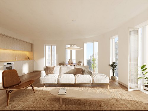 2 bedroom flat with parking in a new development on Avenida Almirante Reis 3180370068