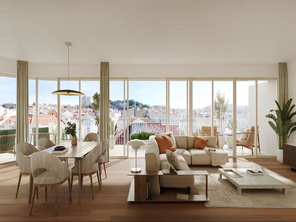 3 bedroom flat with balcony in a new development on Avenida Almirante Reis 4135207602