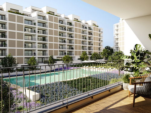 4 bedroom apartment with balcony in new development in Loures 2906114438