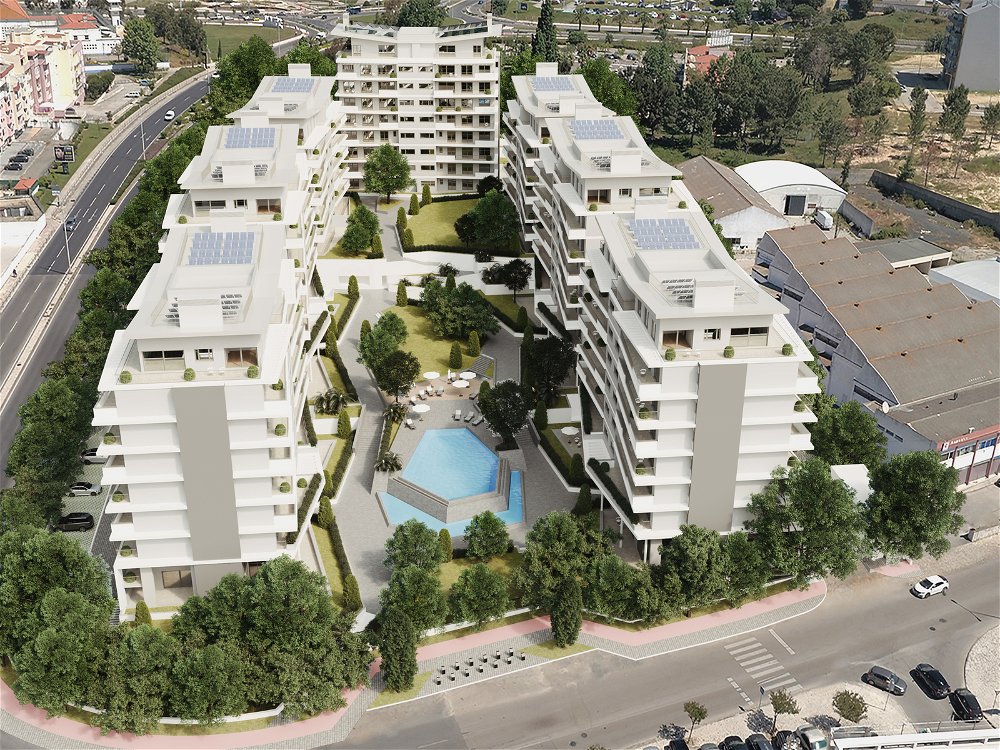 3 bedroom flat with balcony in a new development in Setúbal 869901061