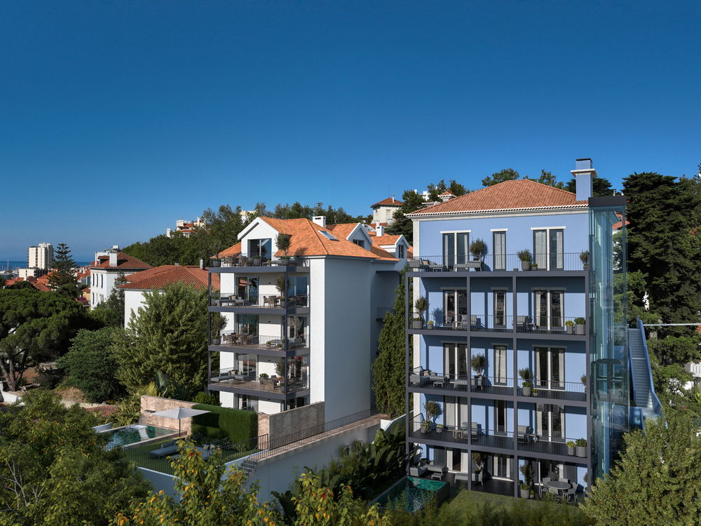 5 bedroom flat with terrace in new development in Monte Estoril 3256519691