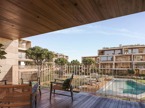 2 bedroom flat with balcony in a new development in Vilamoura 3848205546