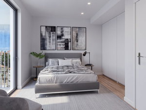 1 bedroom duplex flat with terrace and garage next to Jardim do Morro 2555974151