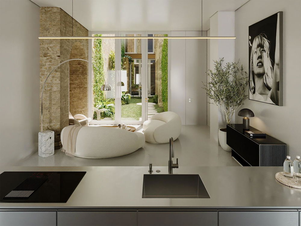 1 bedroom flat with outdoor area in downtown Porto 345100317