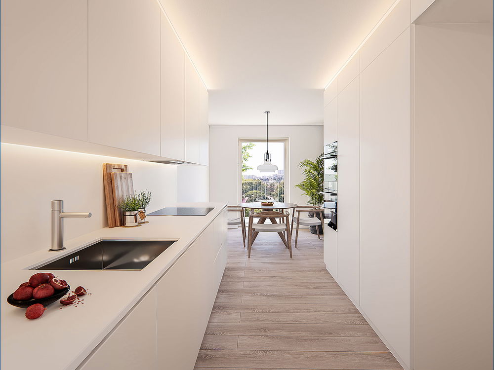 2 bedroom apartment inserted in new development in Lisbon 3665926555