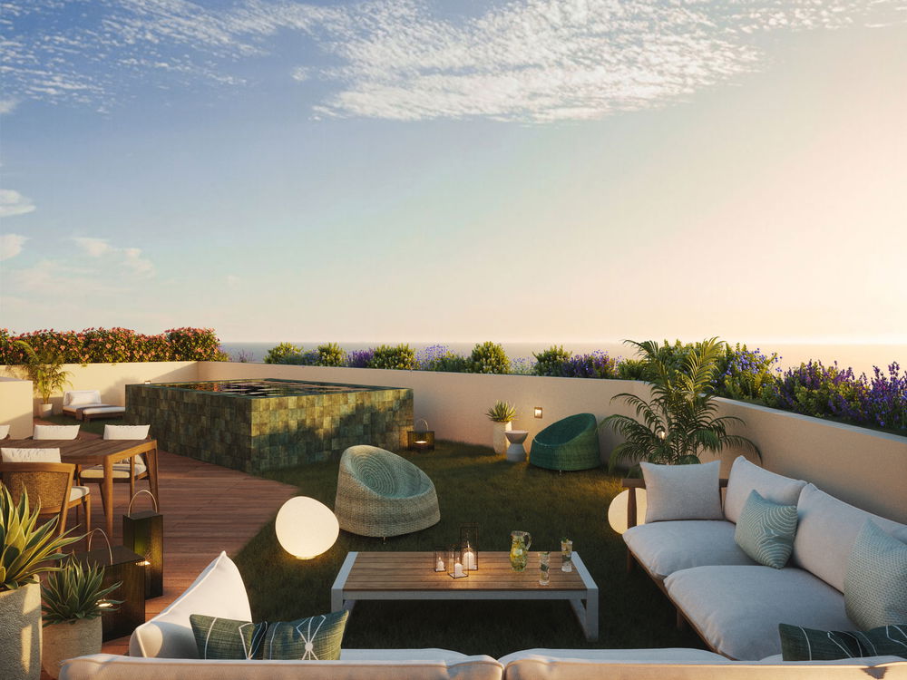 4 bedroom penthouse with terrace and private pool, in a new development in Carcavelos 2487488869