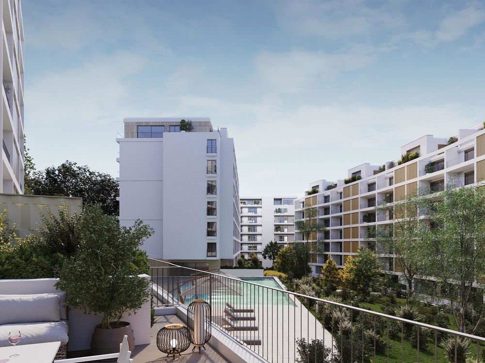 2 bedroom flat with balcony in a new development in Loures 3446994592