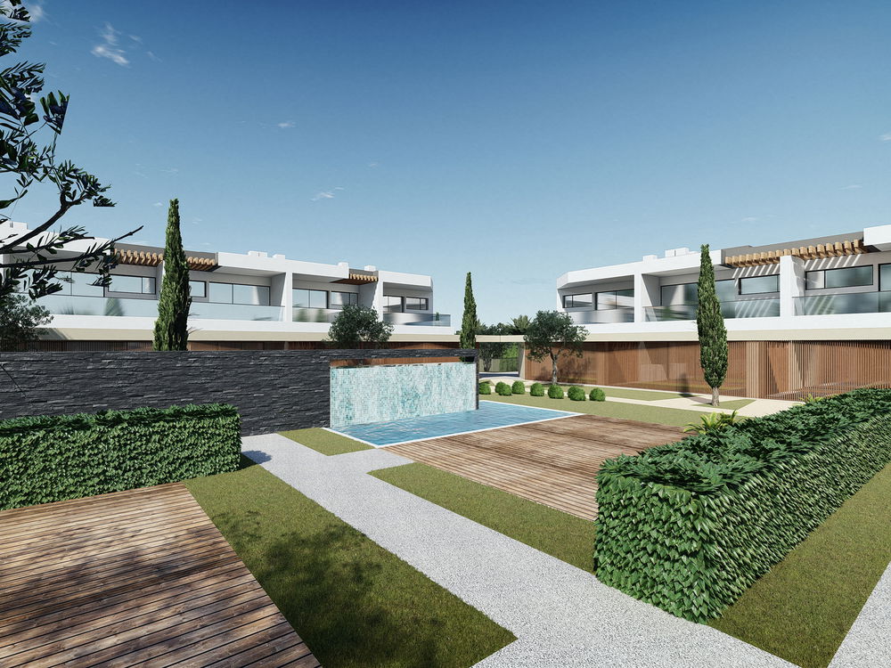 2+1 bedroom villa with garden and swimming pool in new development in Portimão 3548501776