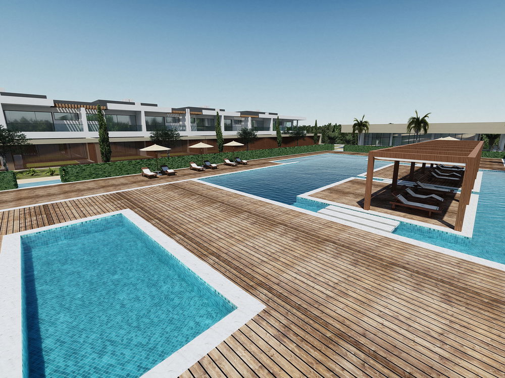 2+1 bedroom villa with garden and swimming pool in new development in Portimão 3455525448