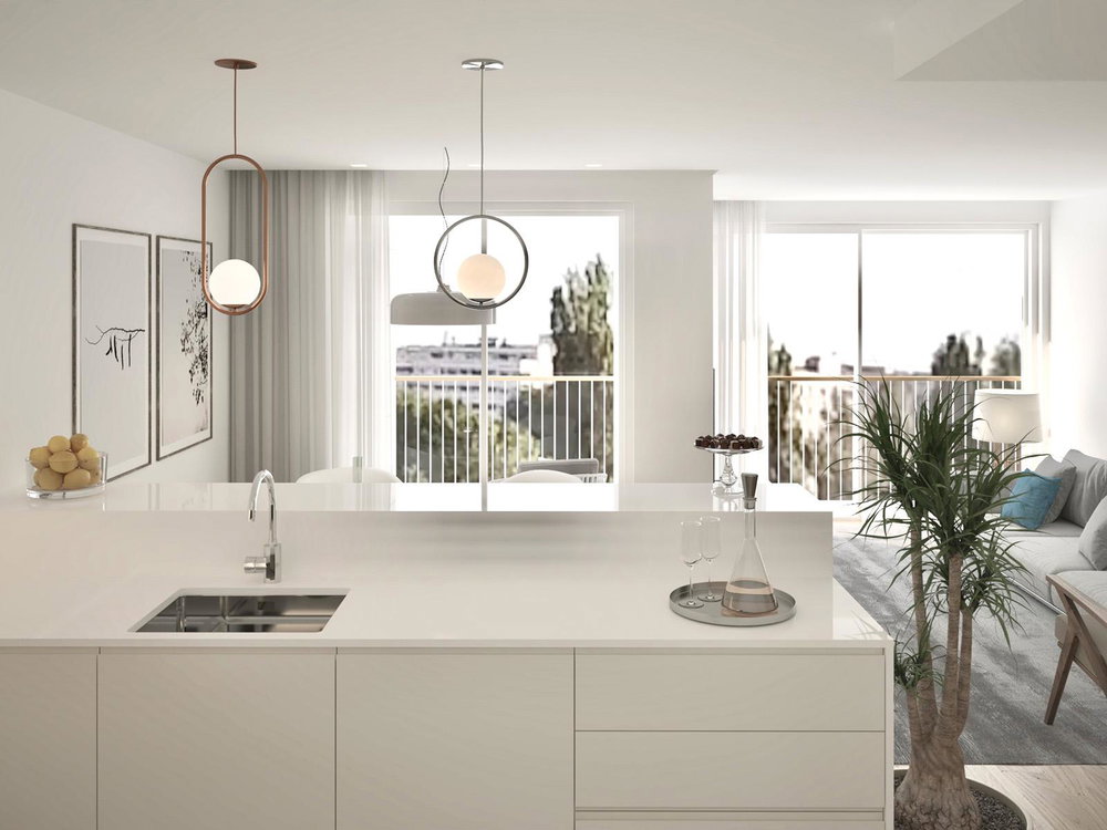 2 bedroom flat with balcony in new development in Matosinhos 3787567759