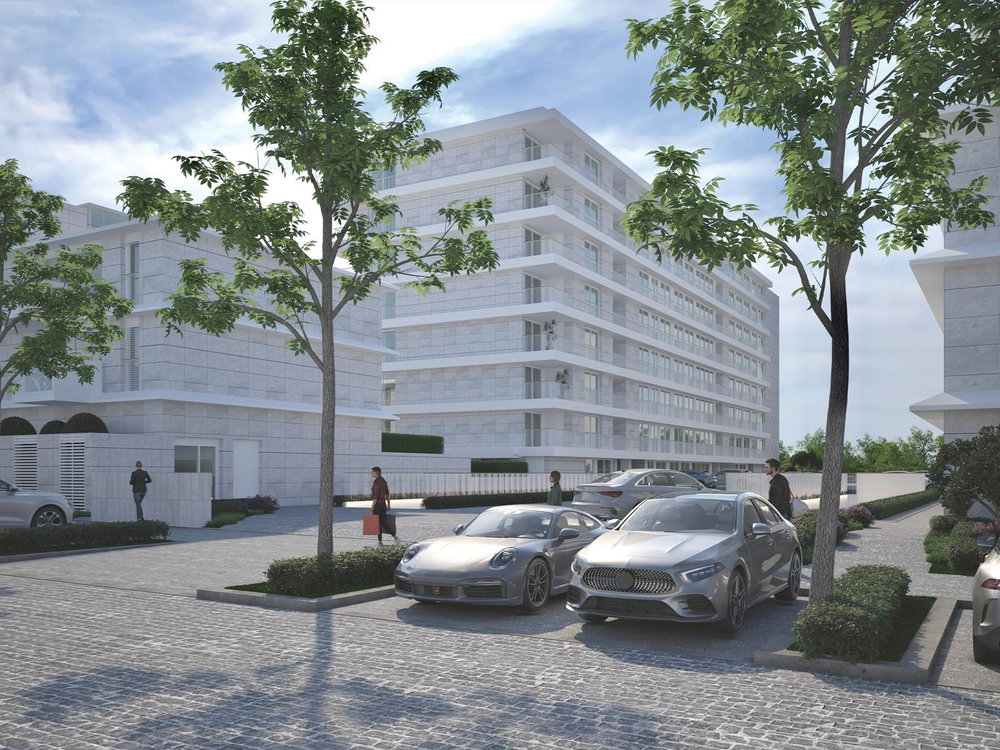 2 bedroom flat with balcony in new development in Matosinhos 3787567759