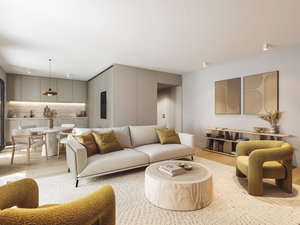 3 bedroom flat with parking in new development in Marvila 200906098