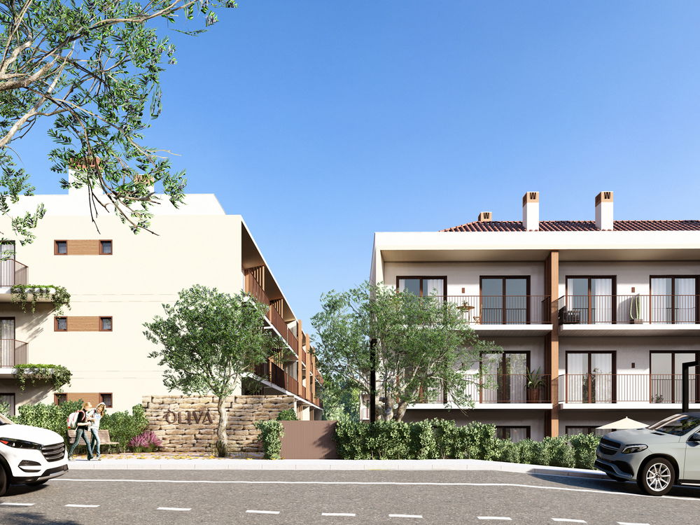 2 bedroom flat with balcony in new development in Tavira 4008560493