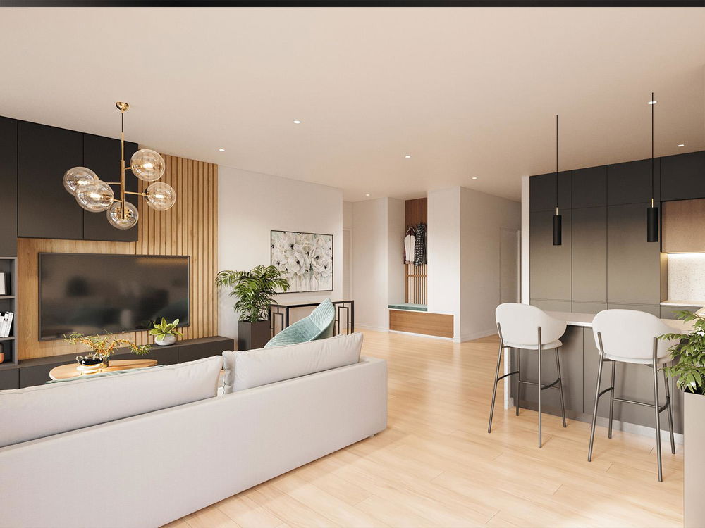 2 bedroom flat with balcony in a new development located in Benfica 608902761