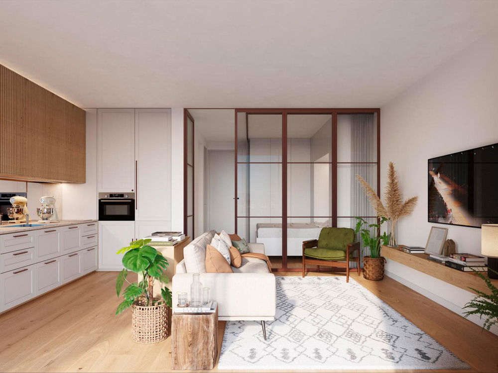 1 bedroom flat with outdoor area near the river, in Gaia 3181877104