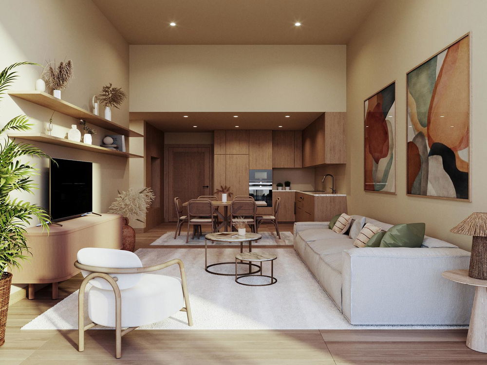 2 bedroom flat with balcony and garage in a new development in Carcavelos 3077968717