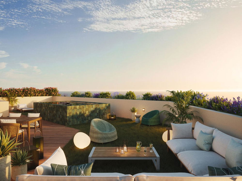 4 bedroom penthouse with terrace and private pool, in a new development in Carcavelos 1800278243
