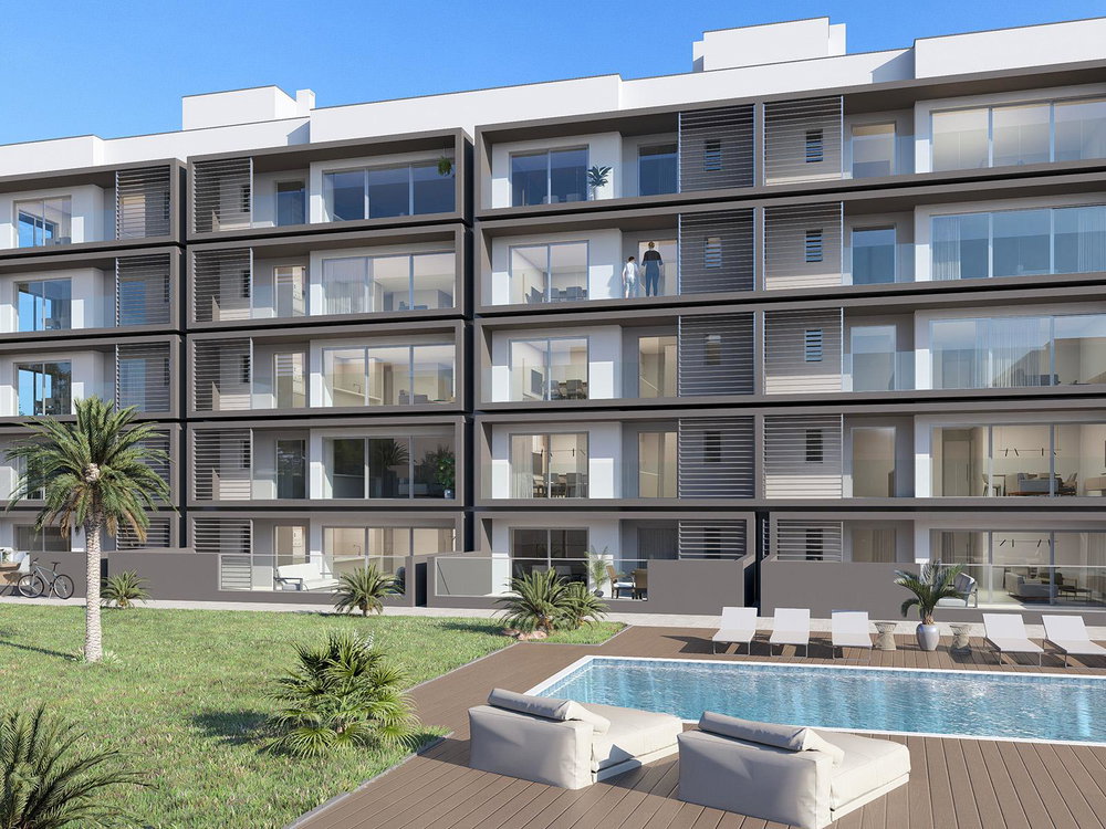 2 bedroom flat with garden and pool in new development in the Algarve 2725161339