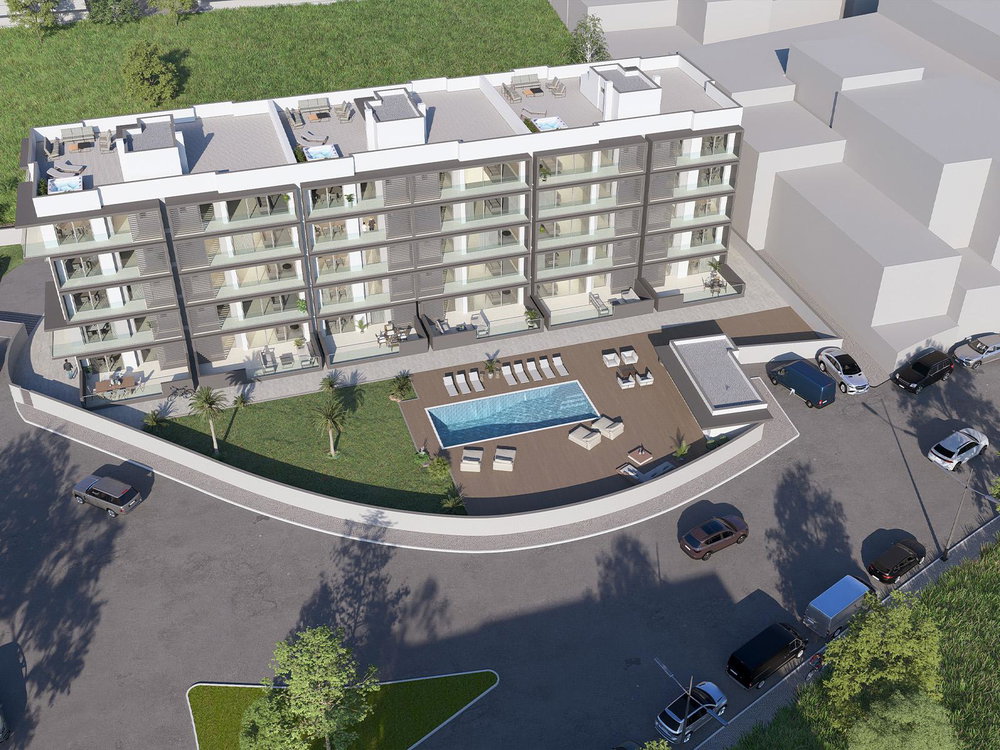 2 bedroom flat with garden and pool in new development in the Algarve 2725161339