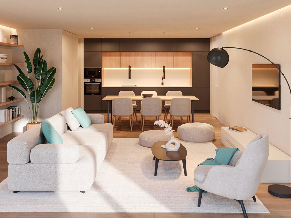 1 bedroom flat with balcony in a new development located in Benfica 2681287656