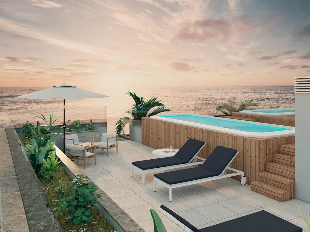 3 bedroom flat with terrace and next to the beach, in Canidelo 3751117200