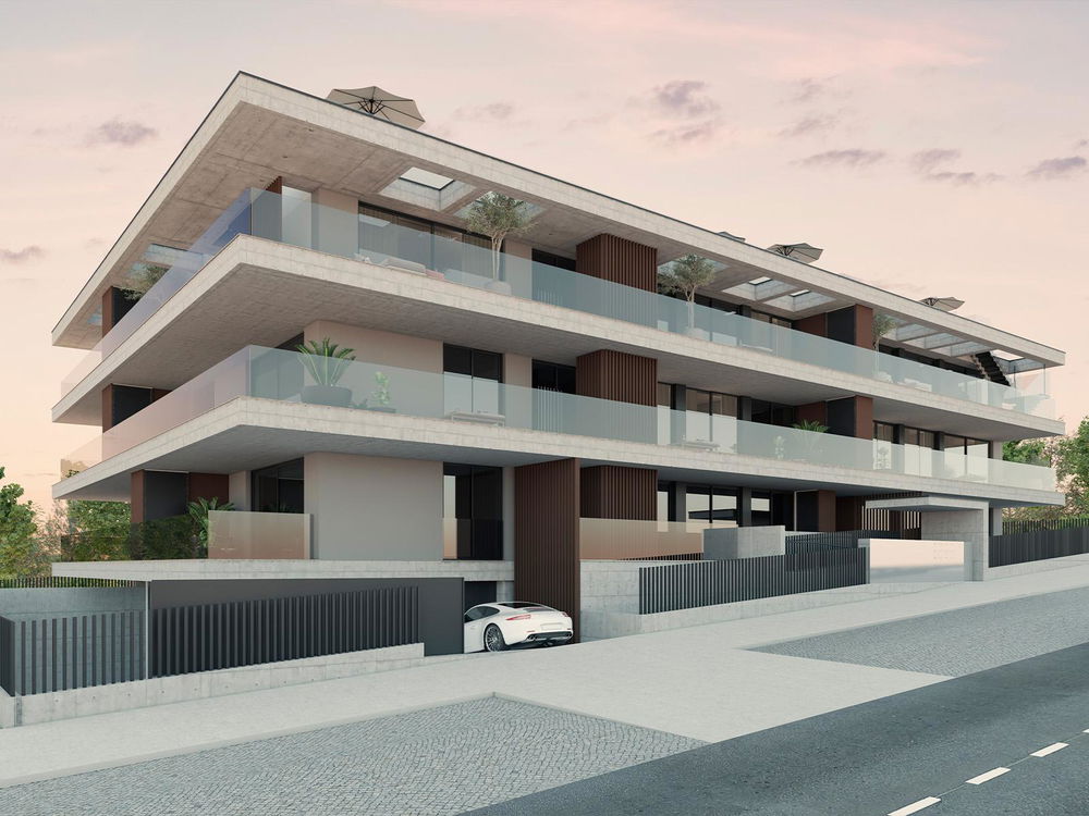 3 bedroom flat with terrace and next to the beach, in Canidelo 1328192513